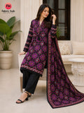 Article-0006 Sapphire 3-Piece Stitched Lawn Suit for Women – Shirt, Trouser & Dupatta | Summer Collection Pakistan