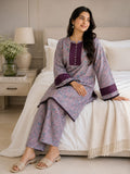 Article-009 Sapphire 2-Piece Stitched Lawn Suit for Women – Shirt & Trouser | Summer Collection Pakistan