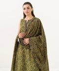 Article-0013 Sapphire 3-Piece Printed Khaddar Suit for Women – Unstitched Shirt, Trouser &  Dupatta | Winter Collection Pakistan
