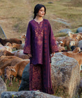 Article-0014 Sapphire 3-Piece Printed Khaddar Suit for Women – Unstitched Shirt, Trouser &  Dupatta | Winter Collection Pakistan